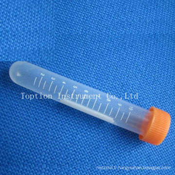 Tube rond de 15 ml de centrifugeuse de fond rond pp Chine